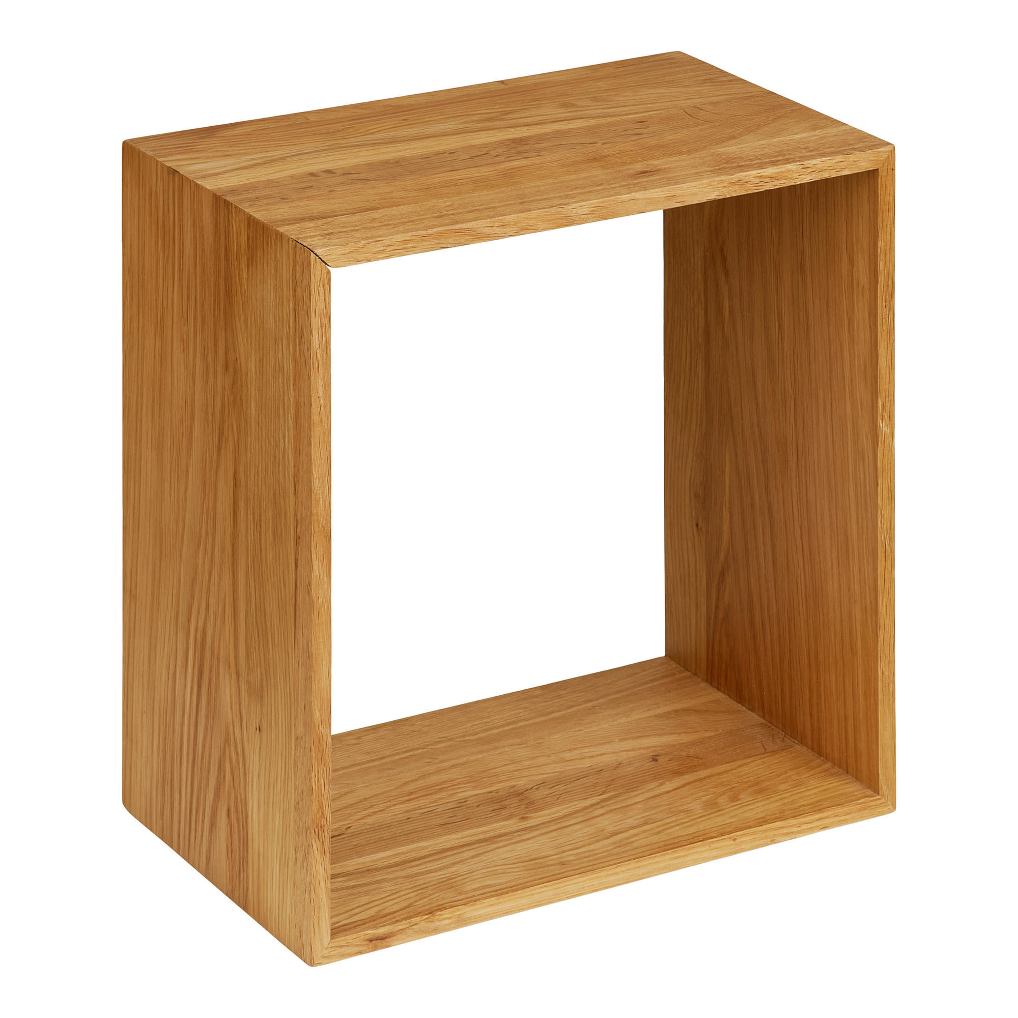 WANDREGAL 30/30/18 cm  - Eichefarben, Basics, Holz (30/30/18cm)