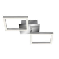 LED-DECKENLEUCHTE 47/22.6/7.3 cm  - Alufarben, Design, Kunststoff/Metall (47/22.6/7.3cm)
