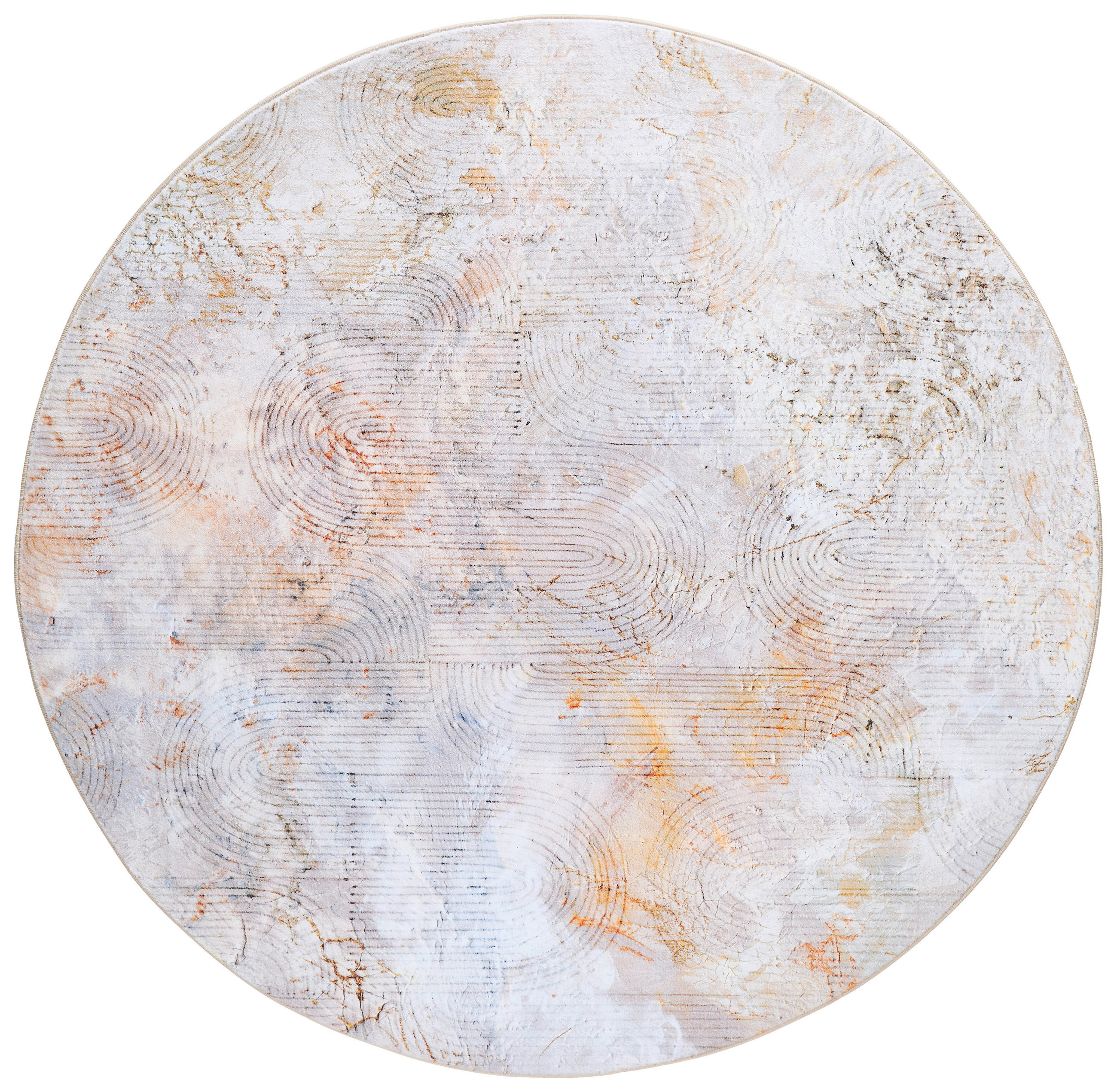 COVOR ȚESUT  - multicolor/portocaliu, Design, textil (160cm) - Novel