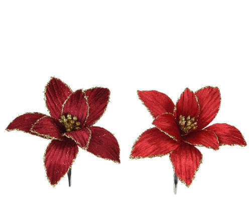 KUNSTBLUME - Rot, LIFESTYLE, Kunststoff (13,00/5cm)