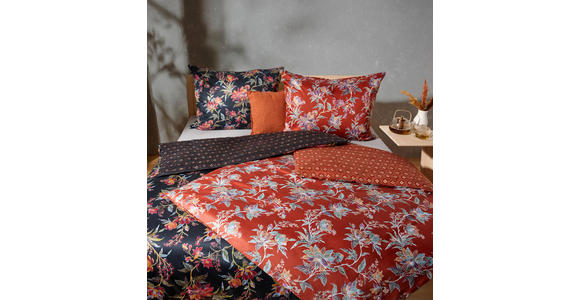 WENDEBETTWÄSCHE Satin 140/200 cm - Schwarz, KONVENTIONELL, Textil (140/200cm) - Esposa
