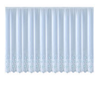 FERTIGSTORE  halbtransparent  900/245 cm   - Weiß, KONVENTIONELL, Textil (900/245cm)