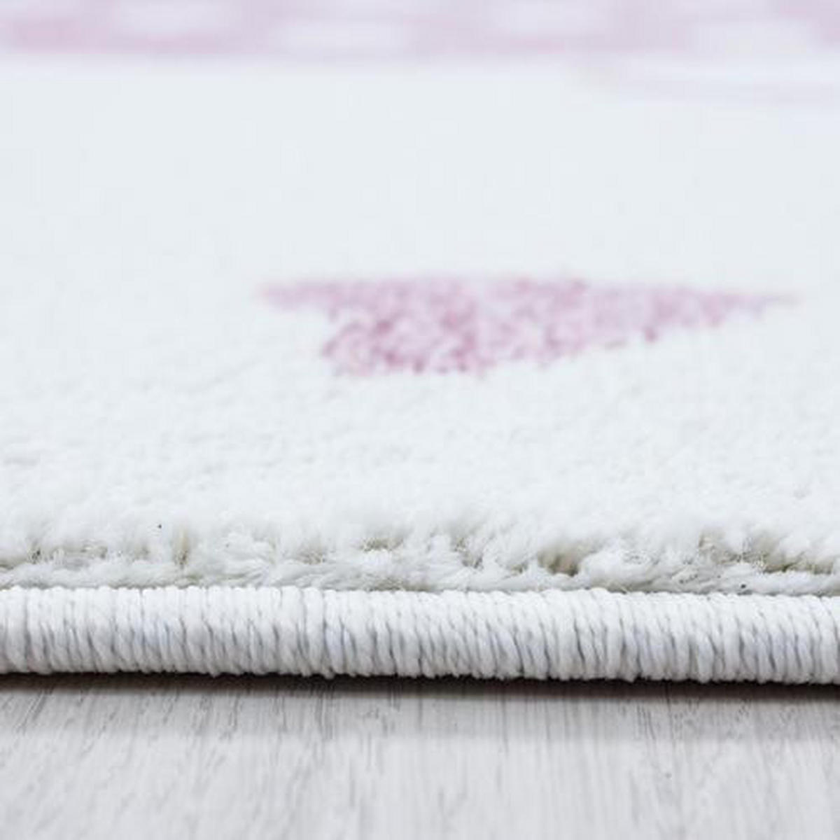 DĚTSKÝ KOBEREC, 120/170 cm, šedá, bílá, pink - šedá/bílá, Trend, textil (120/170cm) - Ben'n'jen