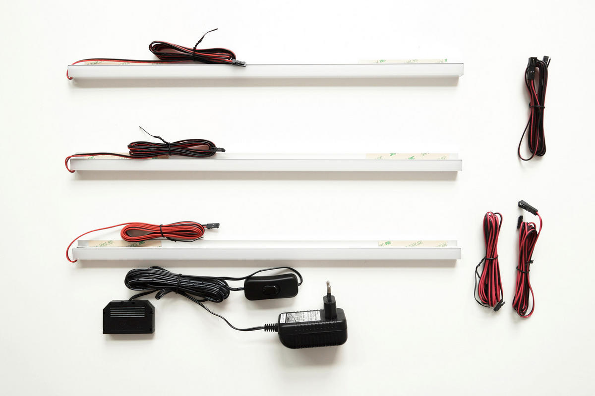 LED-STRIP - Design, Kunststoff/Metall (45/2/2cm) - Livetastic