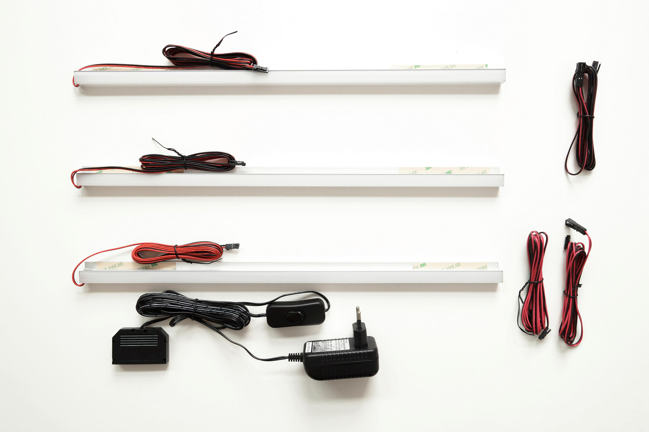 Einlegebodenbeleuchtung 3er Set Meran 8,7 W Led