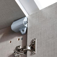 TÜRDÄMPFER 5/3/4 cm   - Grau, Kunststoff (5/3/4cm) - Rauch Möbel