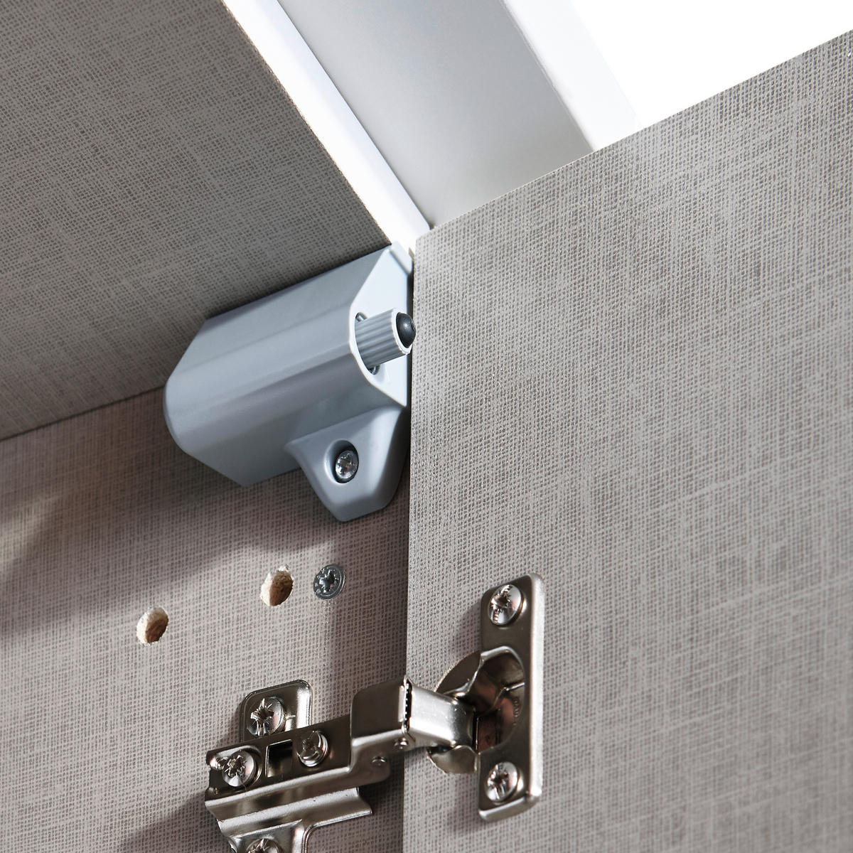 TÜRDÄMPFER 5/3/4 cm 10-teilig Grau  - Grau, Kunststoff (5/3/4cm) - Carryhome