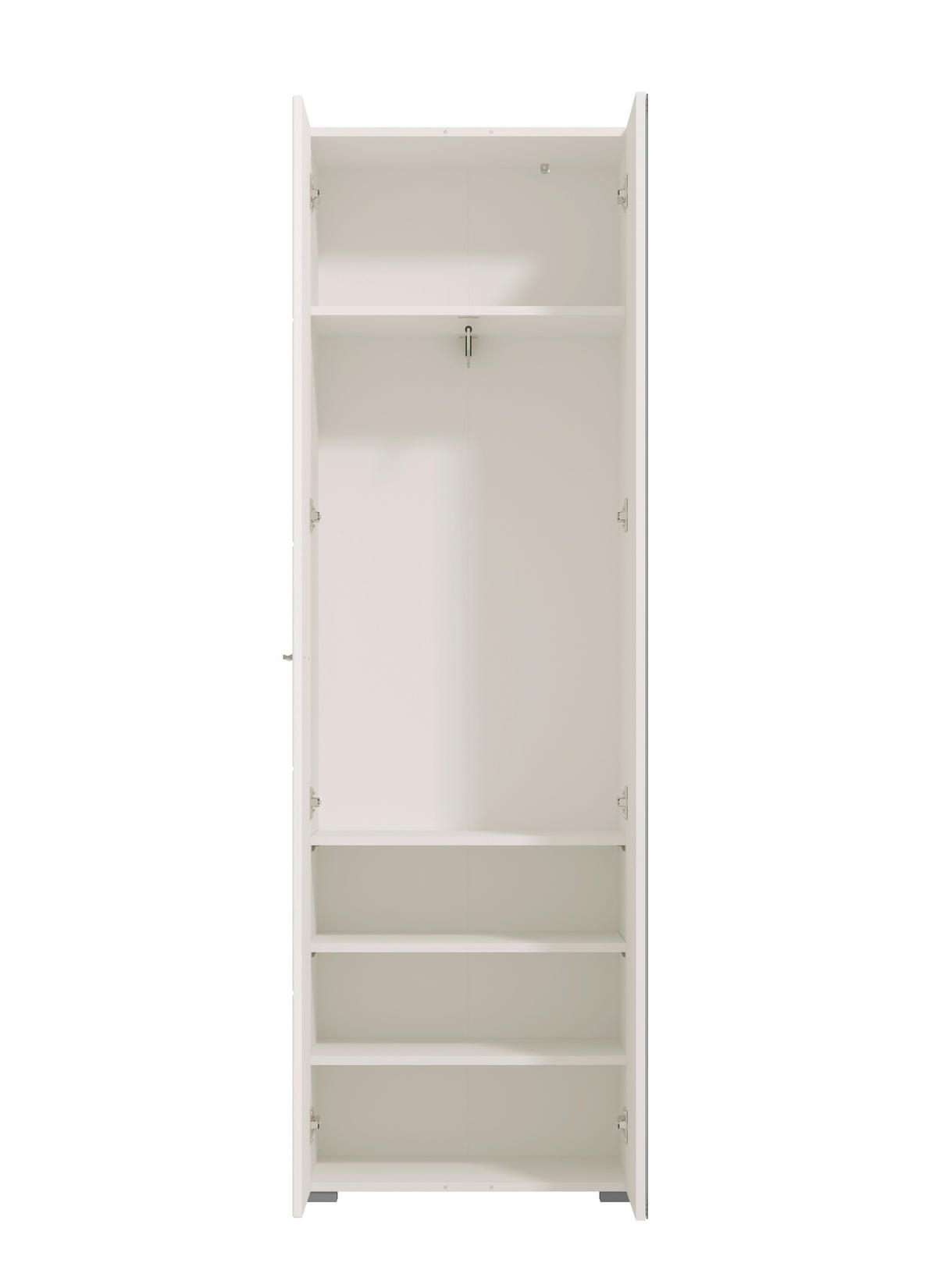 ELŐSZOBASZEKRÉNY 60,2/192,4/35,3 cm  - fehér, Basics (60,2/192,4/35,3cm) - Xora