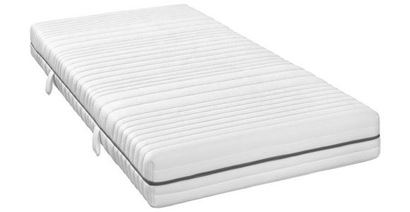 KOMFORTSCHAUMMATRATZE 100/200 cm Höhe ca. 18 cm  - Weiß, KONVENTIONELL, Textil (100/200cm) - Xora