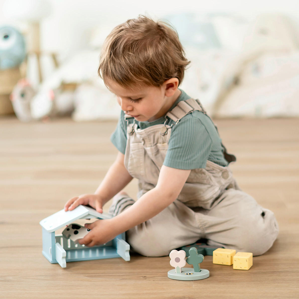 SPIELTIER Dotti  - Multicolor, Basics, Holz/Holzwerkstoff (20,5/11/14,7cm) - done by deer