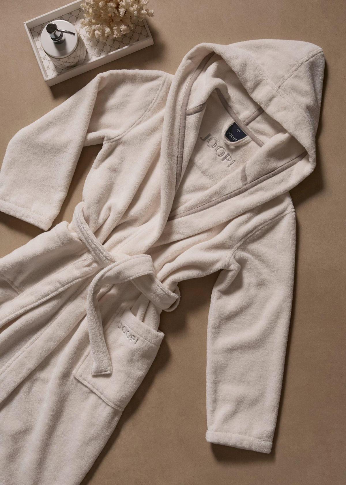 BADEMANTEL 40/42 Damen  - Beige/Naturfarben, Basics, Textil (40/42null) - Joop!