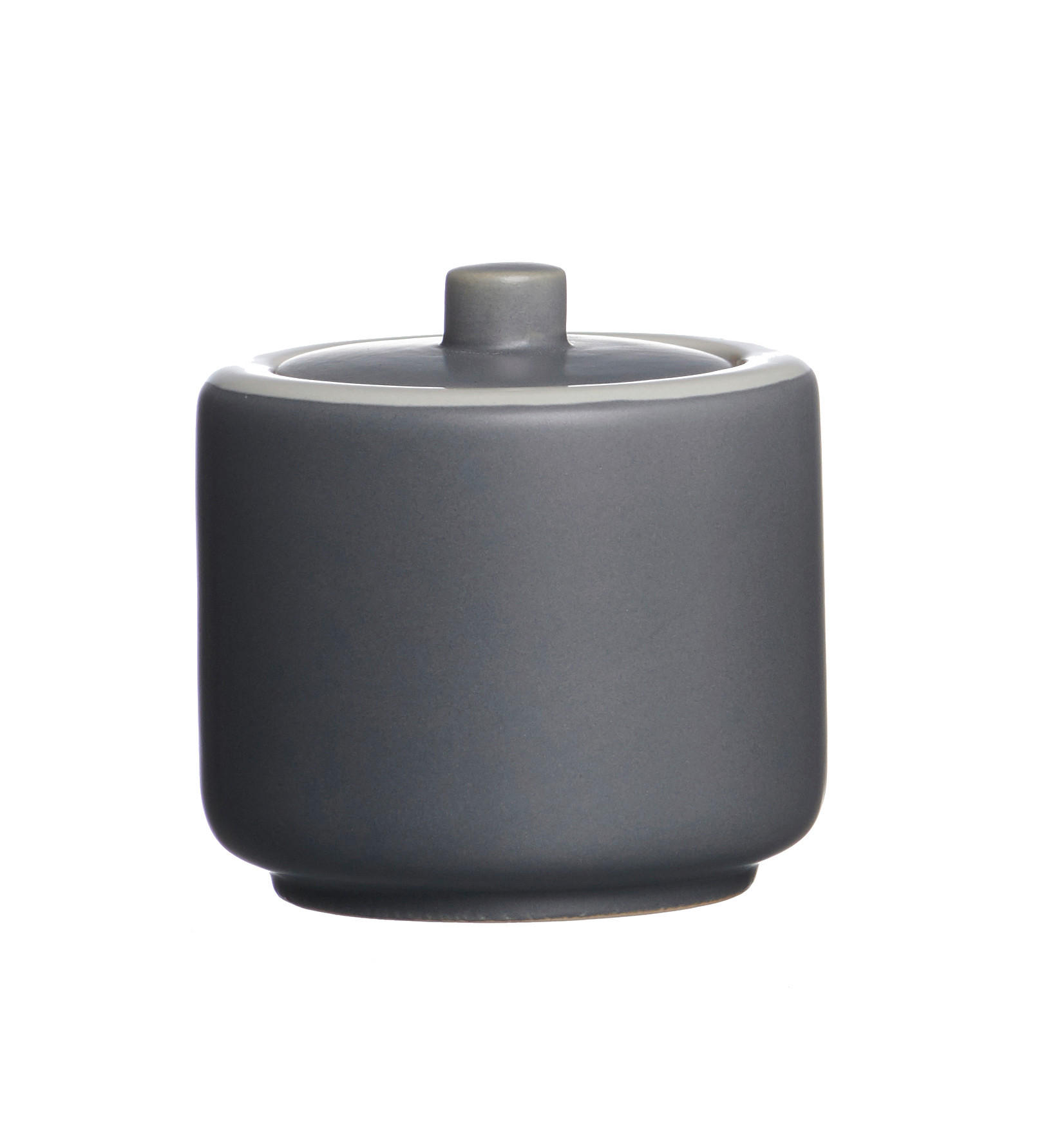 ZUCKERDOSE JASPER Keramik  - Weiß/Grau, Design, Keramik (9/9/8cm) - Ritzenhoff Breker