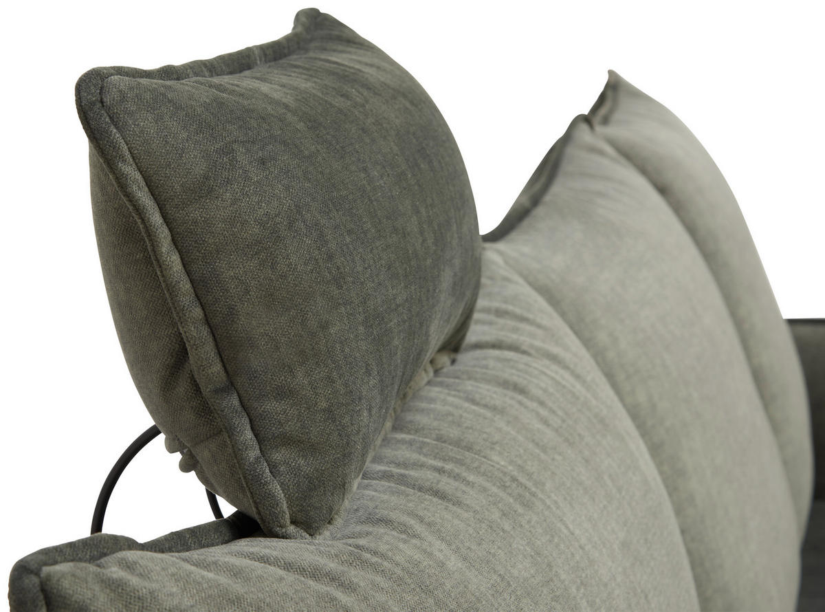 KOPFSTÜTZE in Flachgewebe  - Beige, Design, Textil (57/25/15cm) - Hom`in