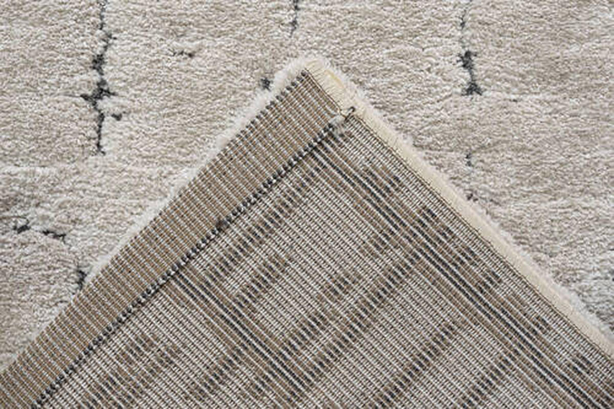WEBTEPPICH 160/230 cm Masai Anthrazit, Creme, Schwarz  - Anthrazit/Creme, KONVENTIONELL, Kunststoff/Textil (160/230cm)