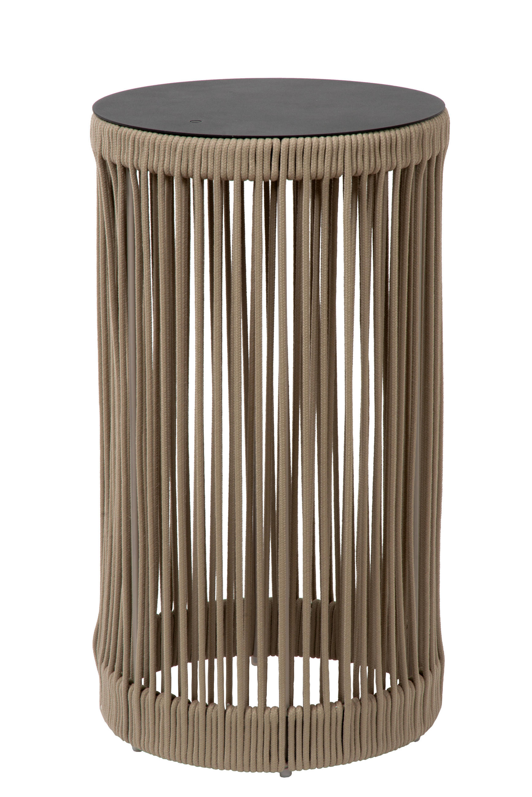 AUßENSTEHLEUCHTE Pingi 33.5/33.5/61.5 cm  - Schwarz, Trend, Kunststoff (33.5/33.5/61.5cm) - Lucide