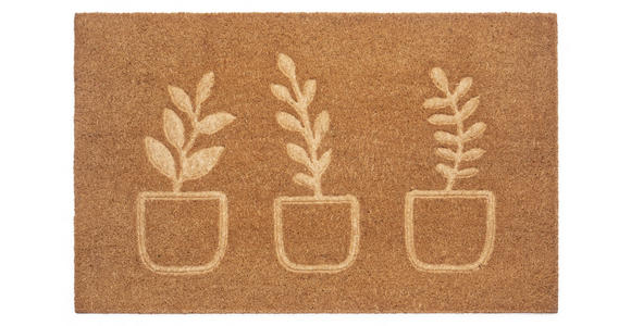 KOKOSMATTE 45/75 cm Mix Mats  - Hellbraun, Basics, Naturmaterialien/Kunststoff (45/75cm) - Esposa