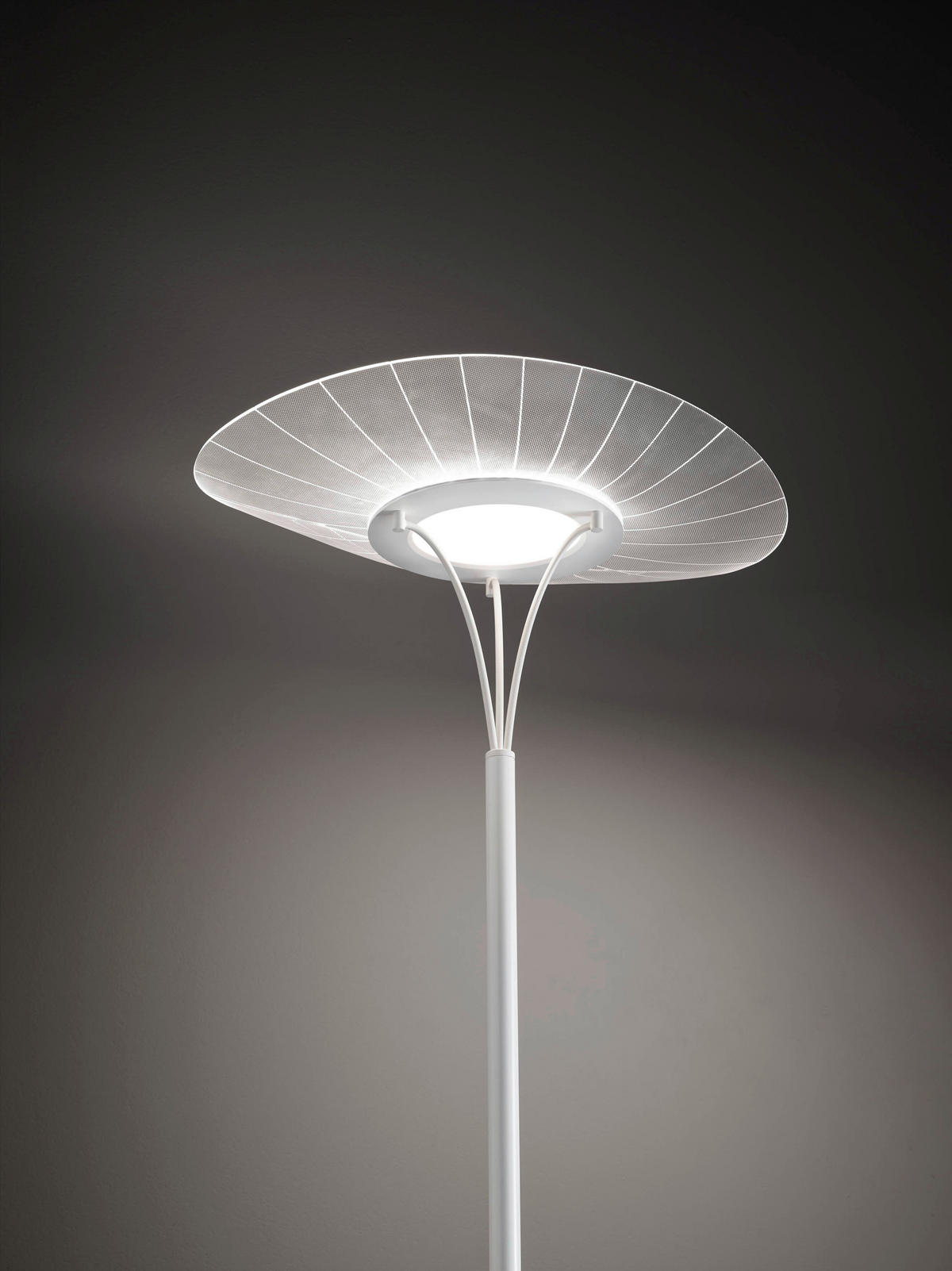 LED-DECKENFLUTER 49/36/175 cm    - Transparent/Weiß, Basics, Kunststoff/Metall (49/36/175cm) - Fabas Luce