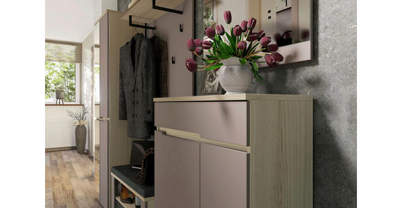 SPIEGEL 80/70/2 cm  - Taupe, Design, Glas/Holzwerkstoff (80/70/2cm) - Voleo