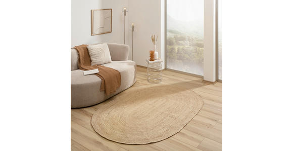 JUTETEPPICH 130/190 cm Naturfarben  - Naturfarben, Natur, Textil (130/190cm) - Linea Natura