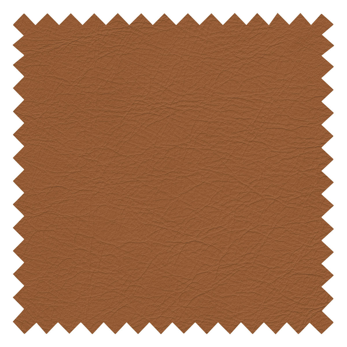 ECKSOFA in Echtleder Cognac  - Cognac/Schwarz, Design, Leder/Metall (250/273cm) - Livetastic