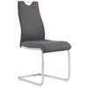 STOLICA  siva  metal, tekstil      - siva/boje kroma, Design, metal/tekstil (44/98/57cm) - Xora