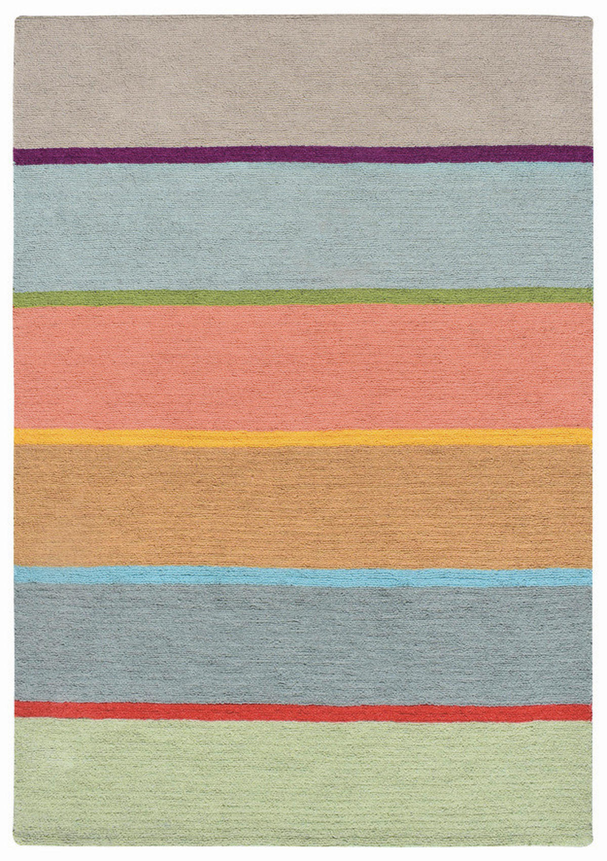 LÄUFER 160/230 cm REMEMBER  - Multicolor, Basics, Naturmaterialien (160/230cm)