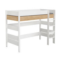 HOCHBETT 90/200 cm  - Eichefarben/Weiß, Design, Holz/Holzwerkstoff (90/200cm) - Paidi