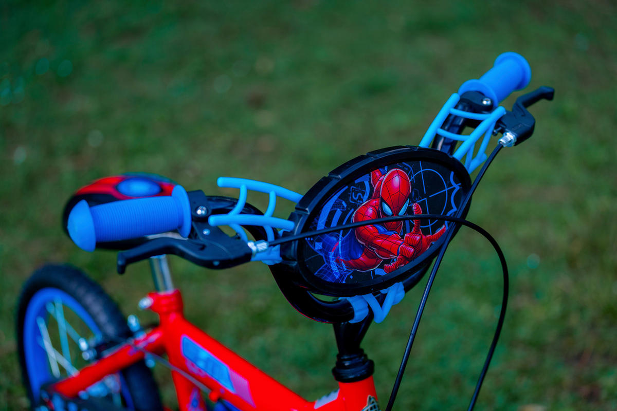 KINDERFAHRRAD 16 Zoll  - Blau/Rot, Basics, Metall (54/86/112cm)