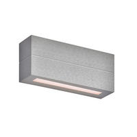 LED-WANDLEUCHTE Aera 25/10/6,5 cm  - Nickelfarben, Design, Metall (25/10/6,5cm) - Grossmann