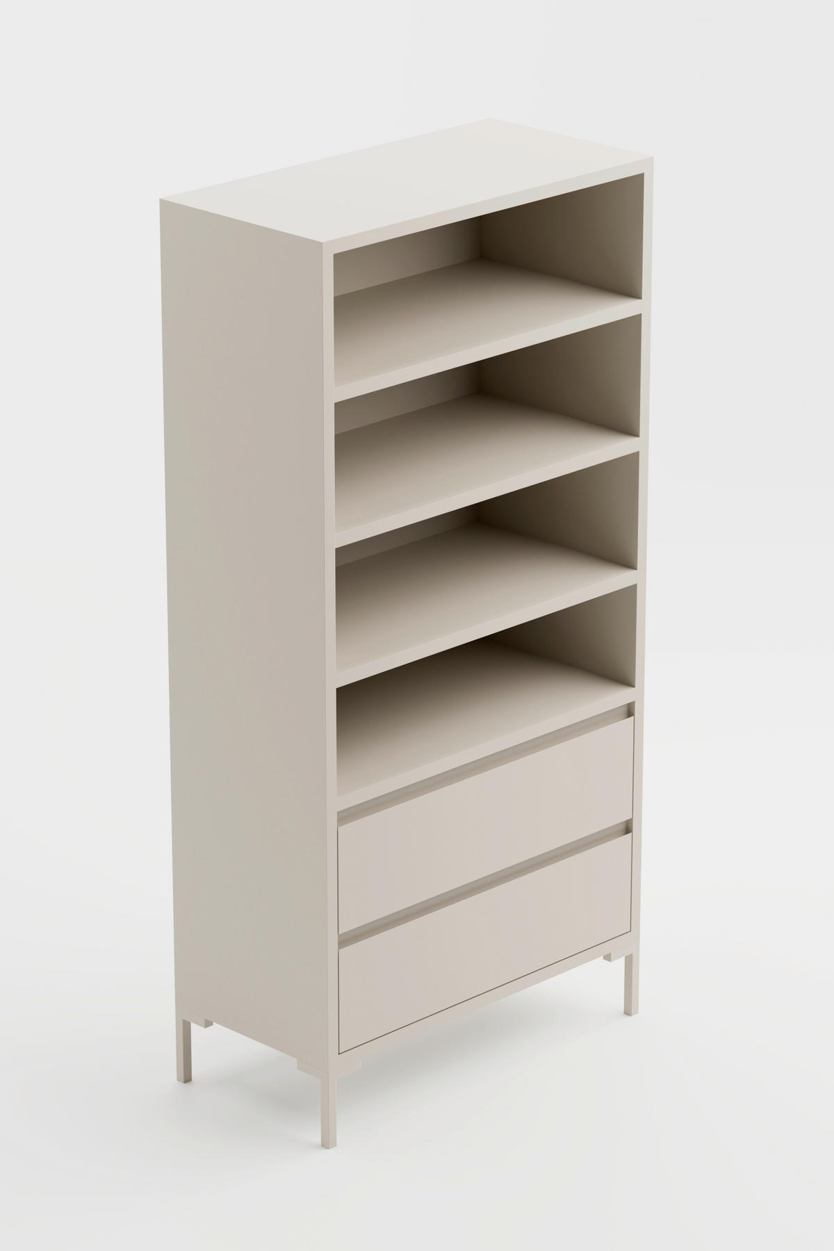 REGAL  77,5/165/40 cm  - Lifestyle, Holzwerkstoff/Metall (77,5/165/40cm) - MID.YOU