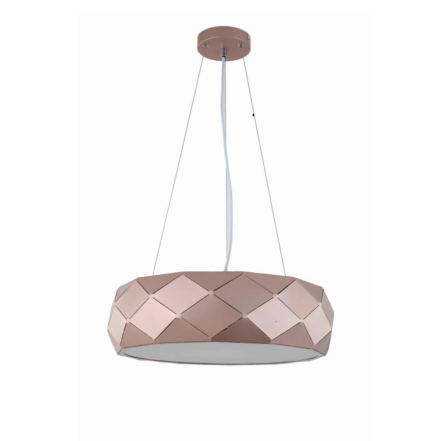 HÄNGELEUCHTE Reus 45/120 cm   - Bernsteinfarben, Design, Metall (45/120cm)