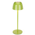 AKKU-TISCHLEUCHTE Santa Ana 11/34,6 cm  - Grün, Trend, Metall (11/34,6cm) - Novel