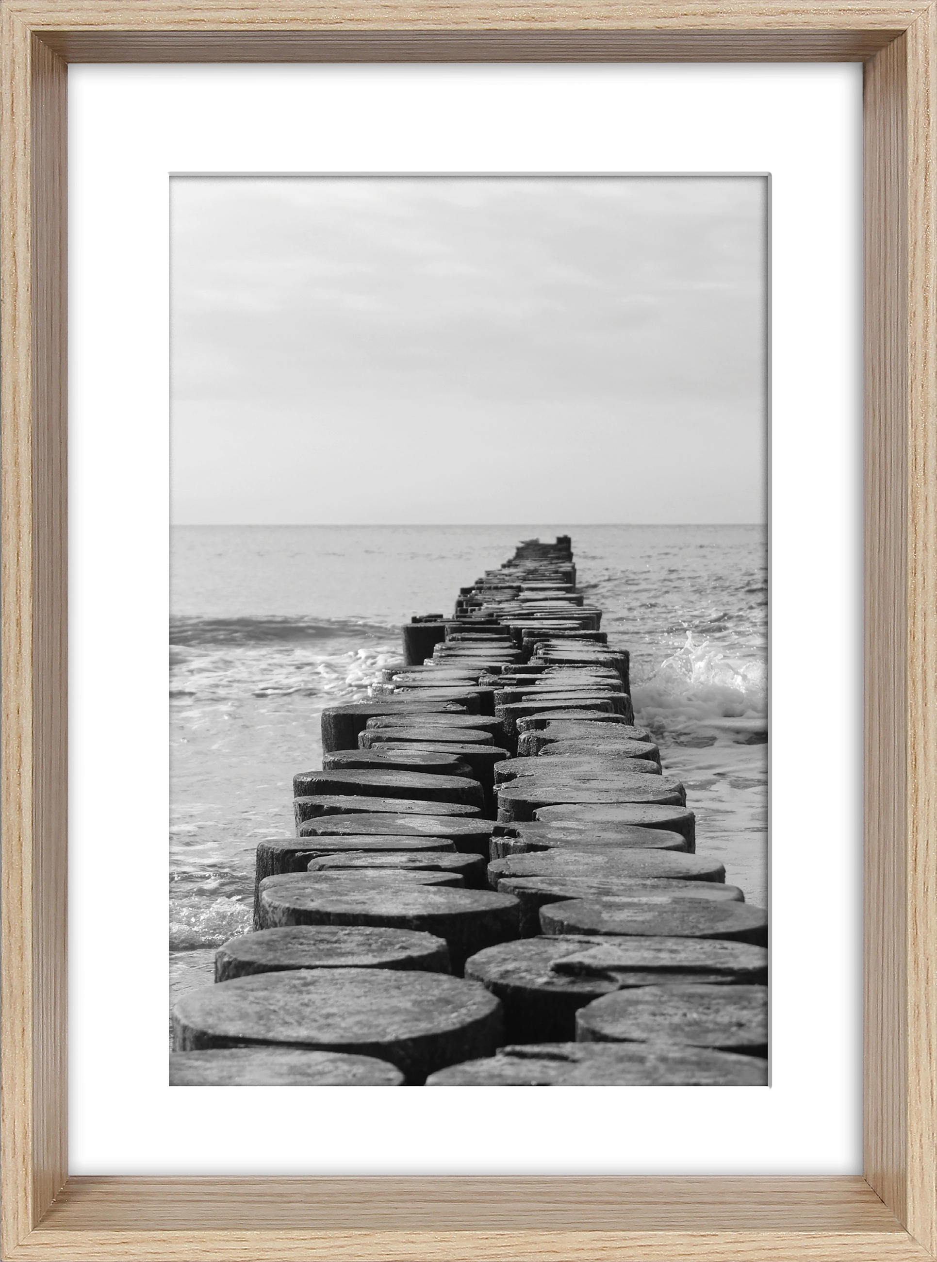 BILDERRAHMEN - Naturfarben, Basics, Glas/Holzwerkstoff (14,3/19,4cm)