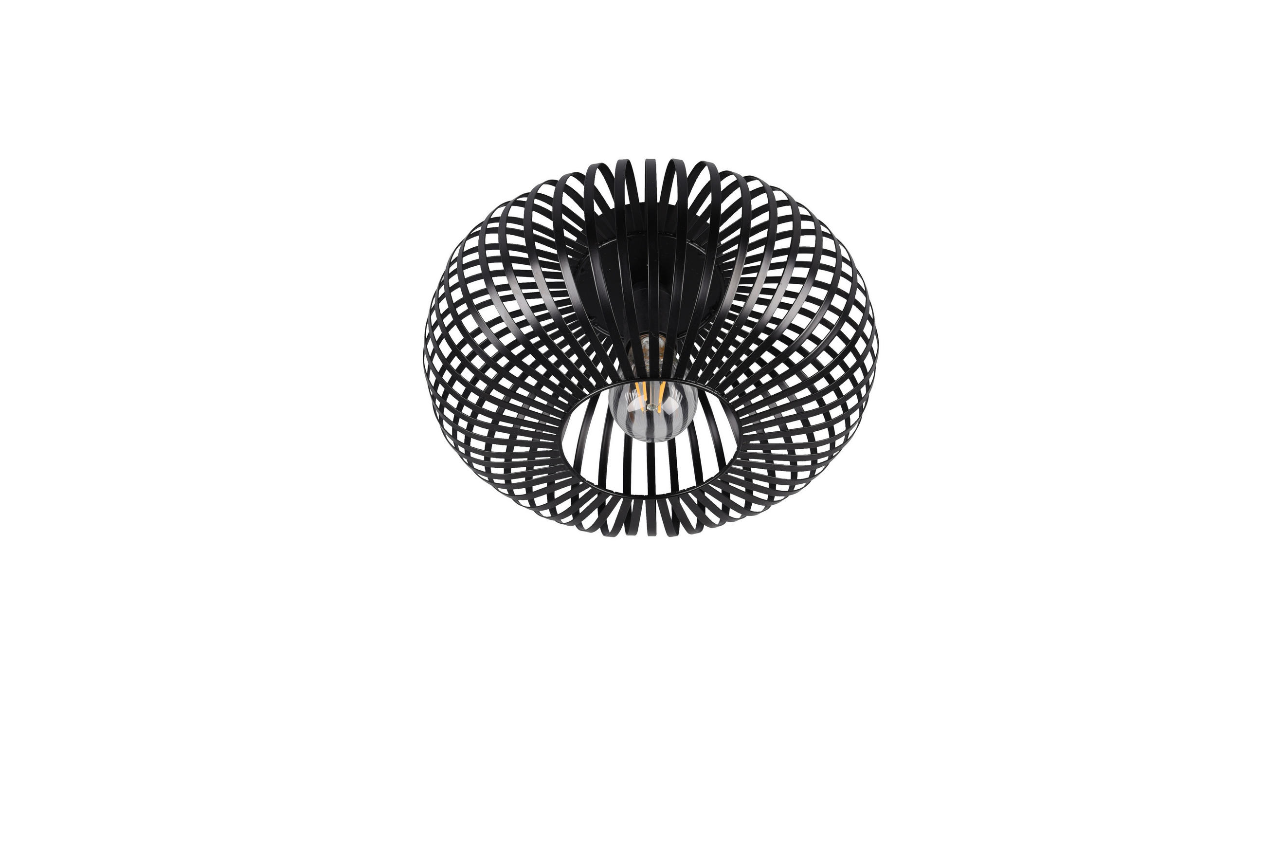 DECKENLEUCHTE  30/18 cm    - Schwarz, Design, Metall (30/18cm) - Trio Leuchten