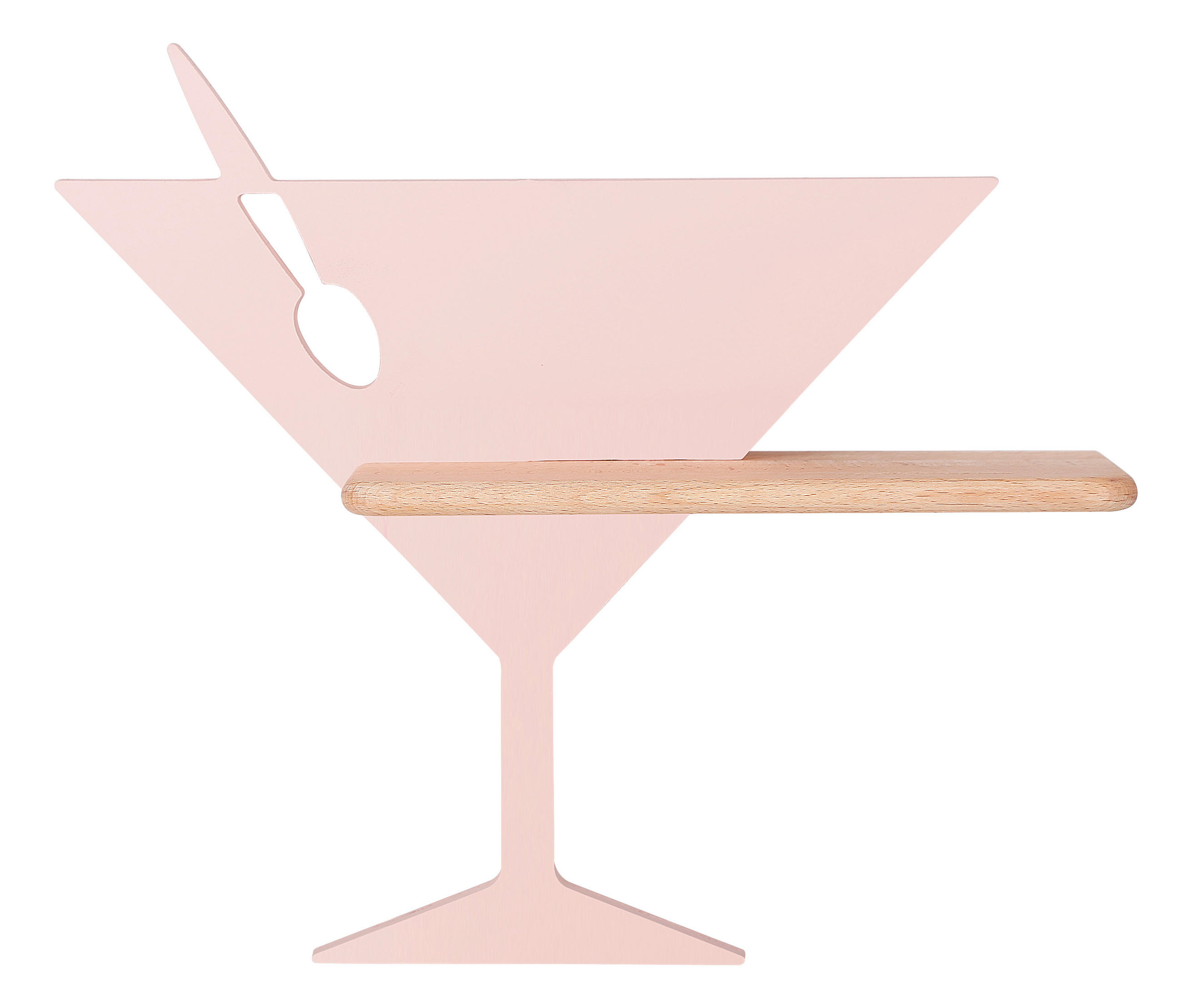 LED VÄGGLAMPA Piccolo 37.5/12/33 cm   - pink, Basics, metall/trämaterial (37.5/12/33cm)