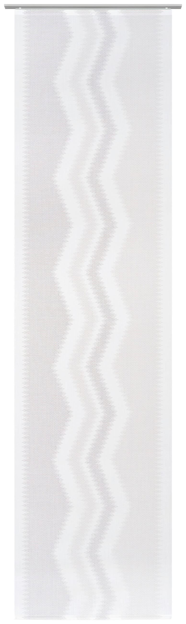 FLÄCHENVORHANG   halbtransparent  60/245 cm   - Braun, Design, Textil (60/245cm) - Novel