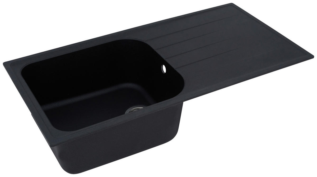 DISKHO 1725ORLANDO100X50S  - svart, Trend, sten (100/22,5/50cm) - Respekta