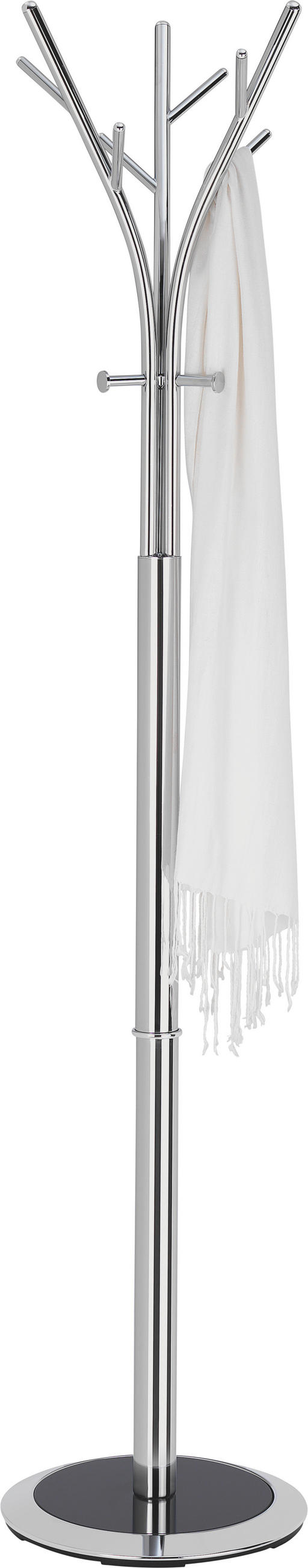 KLEIDERSTÄNDER in Chromfarben 36/173/36 cm   - Chromfarben, Design, Metall (36/173/36cm) - Xora