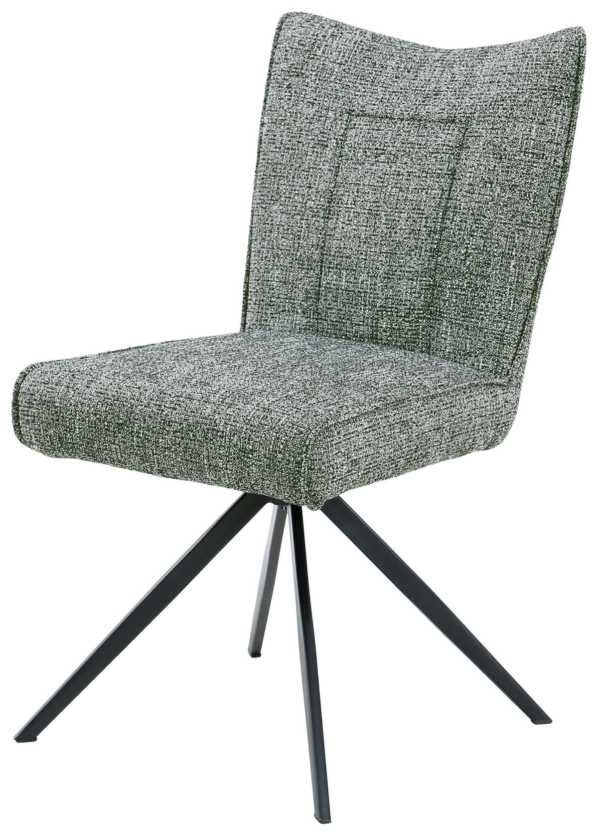 STOL järn vävt tyg  - grön/svart, Design, metall/textil (49/89/66cm) - Carryhome