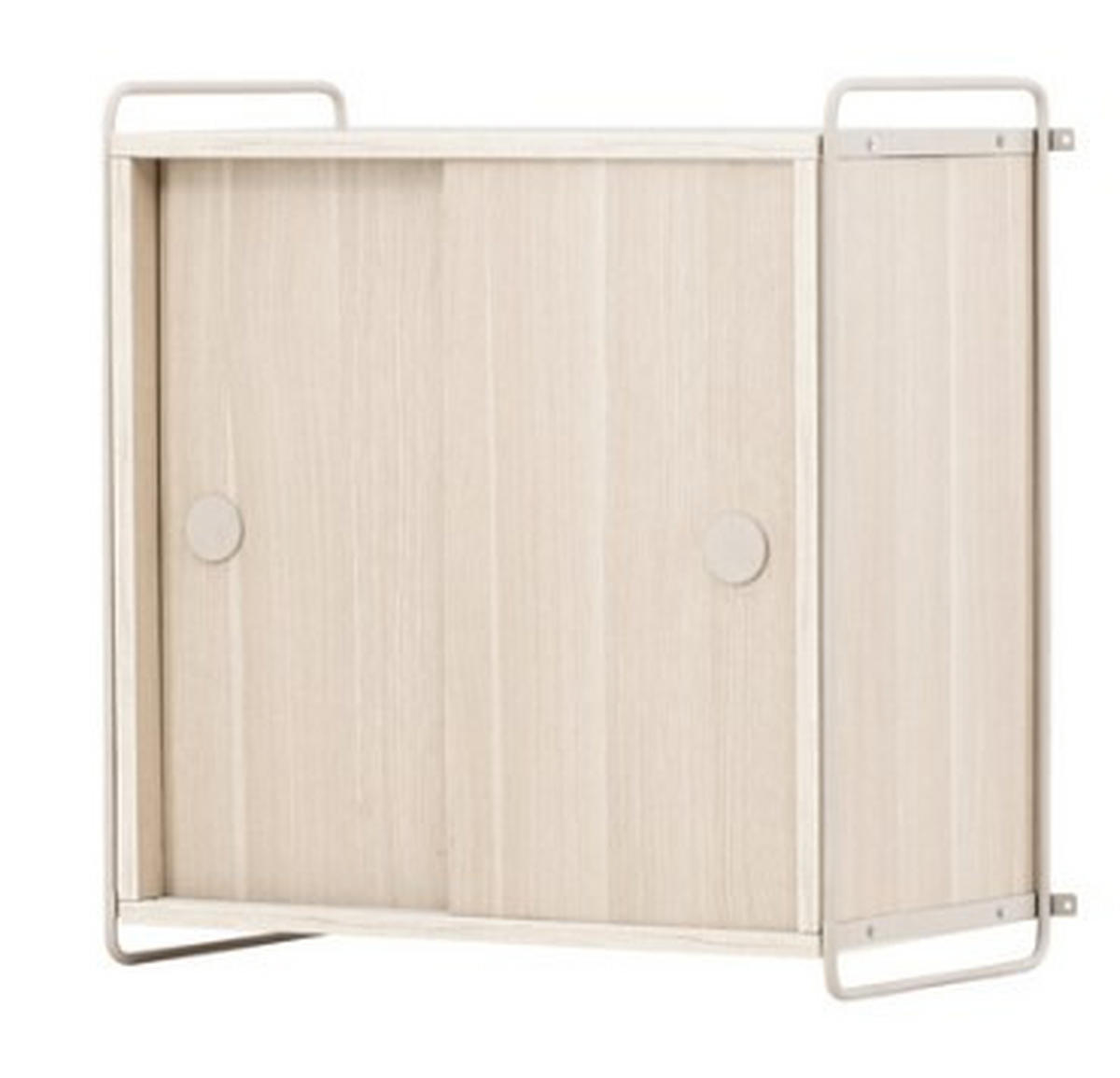VÄGGHÄNGD MODUL vit  60/68/35 cm  - vit, Design, metall/trämaterial (60/68/35cm) - Niels Andersson