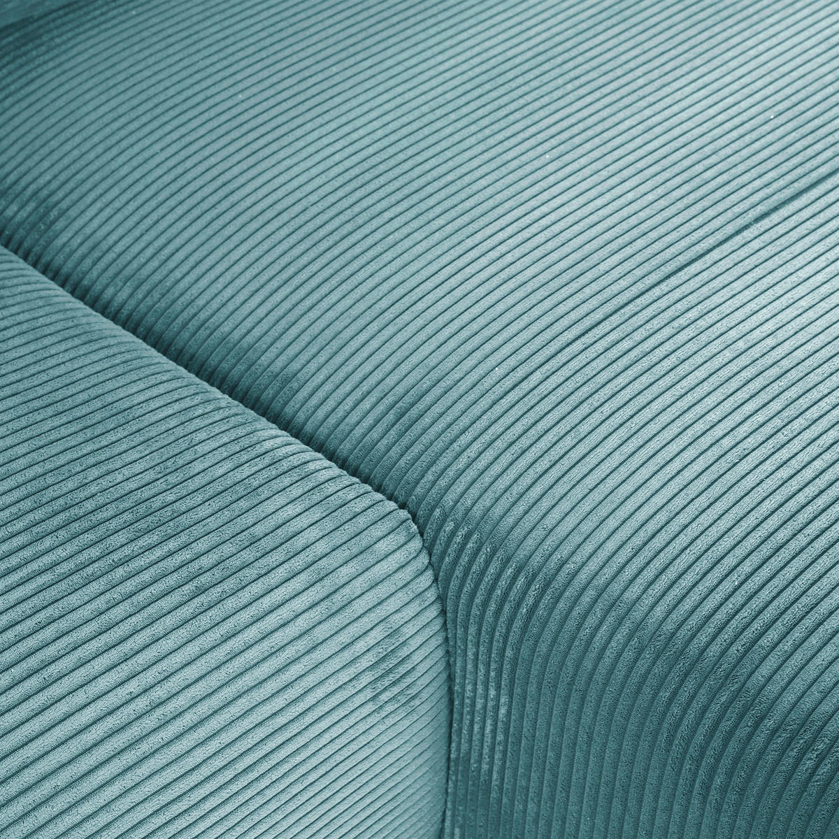 SAROKKANAPÉ textil olajkék  - olajkék/fekete, Konventionell, műanyag/textil (266/180cm) - MID.YOU