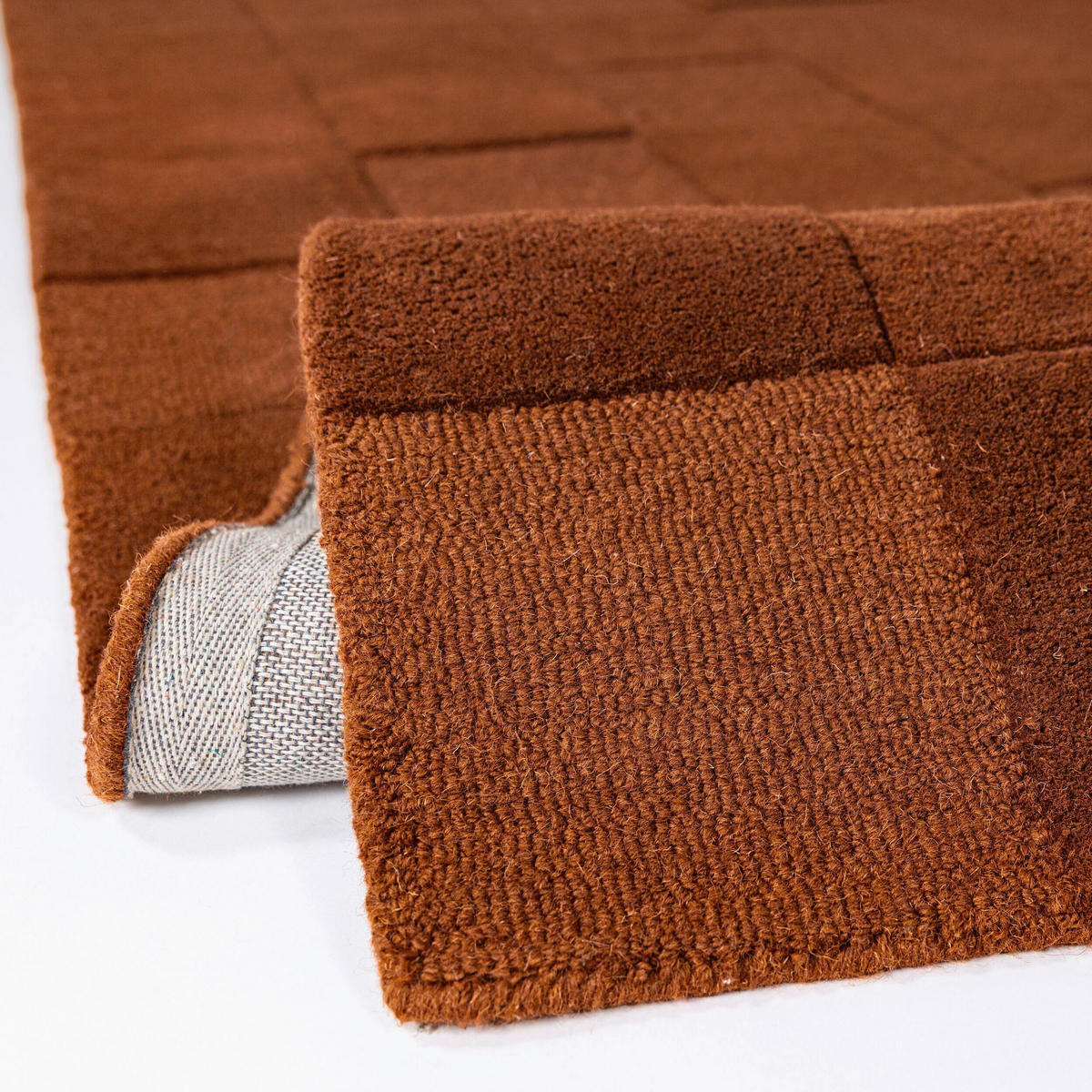 LÄUFER 120/170 cm Checkerboard Terracotta  - Terracotta, Basics, Textil (120/170cm) - Flair Rugs