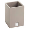 ZAHNPUTZBECHER Bathline  - Beige/Grau, Design, Kunststoff (7,5/11/7,5cm) - Joop!