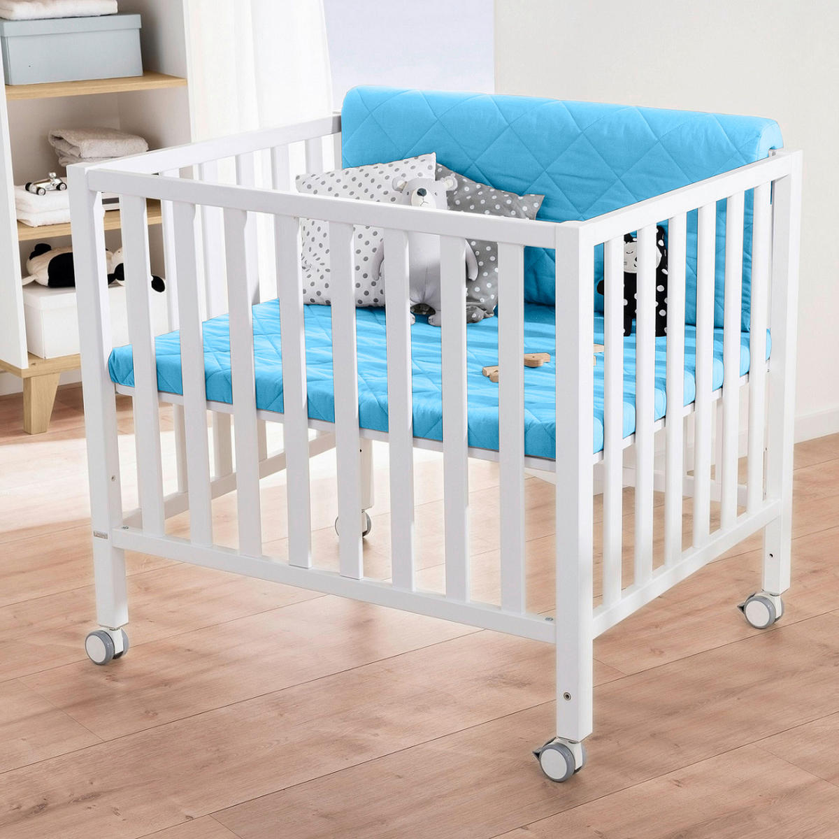 LAUFGITTEREINLAGE SCOTTY   - Hellblau, Basics, Textil (88,0/36,0/10,0cm) - Paidi