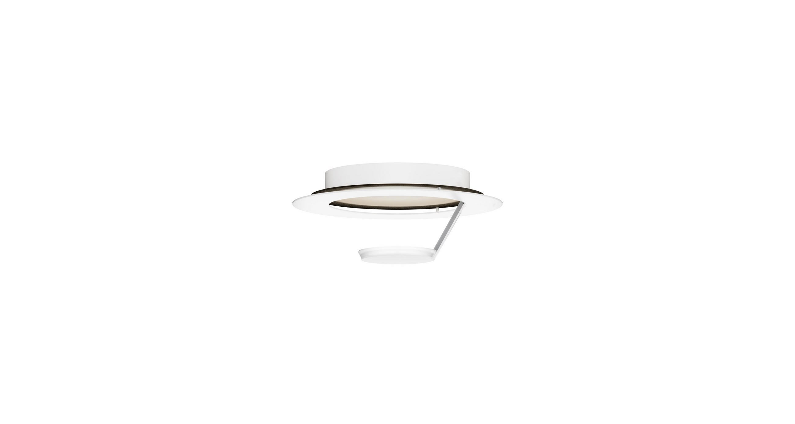 LED-WANDLEUCHTE FLAT 29/11,8 cm   - Goldfarben/Braun, Design, Metall (29/11,8cm) - Grossmann