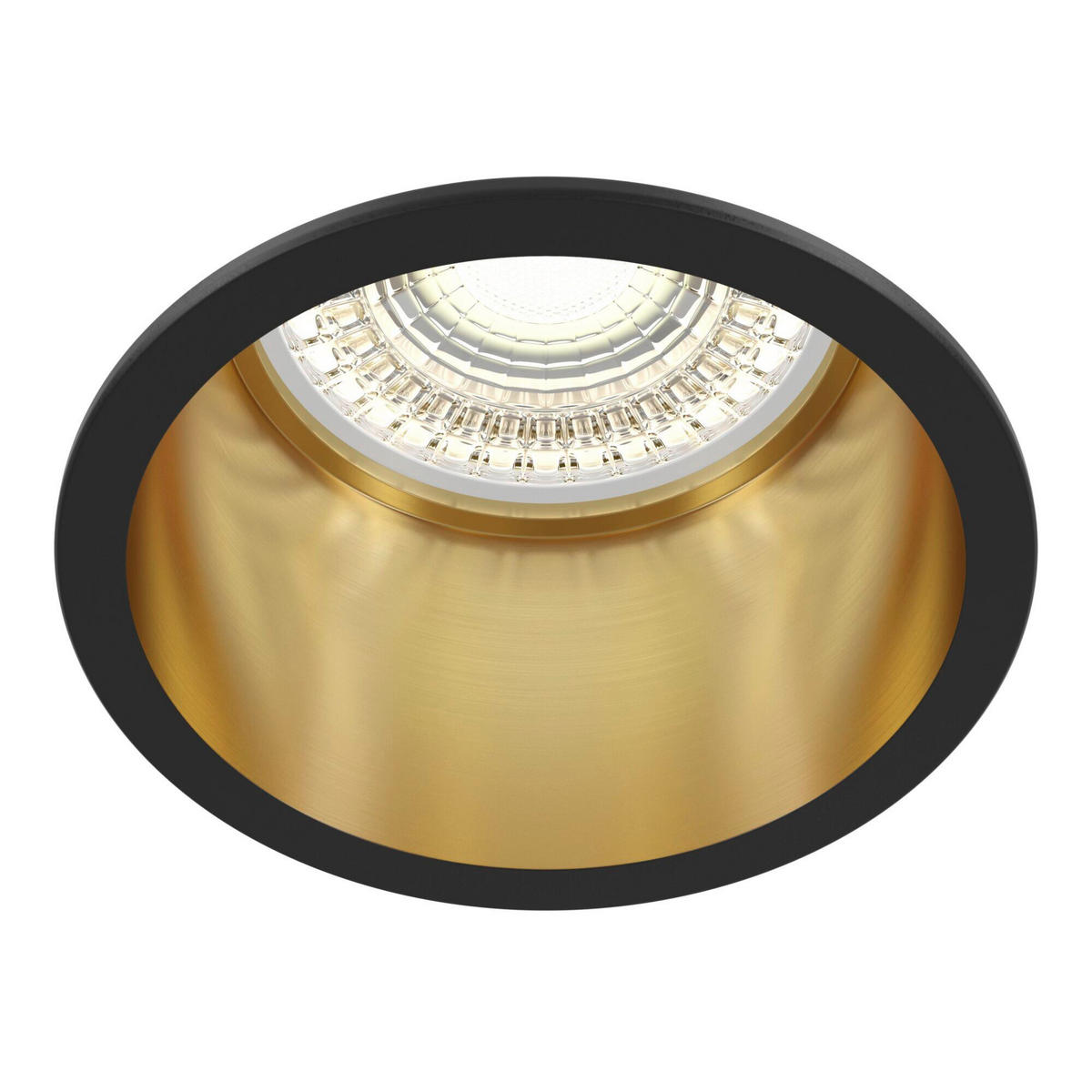 SKÅPBELYSNING  - svart/guldfärgad, Trend, metall (6,8/5,4cm) - MAYTONI