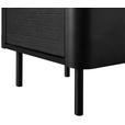 NACHTSCHRANK 45/52/40 cm  - Eichefarben/Goldfarben, Trend, Holzwerkstoff/Metall (45/52/40cm) - Xora