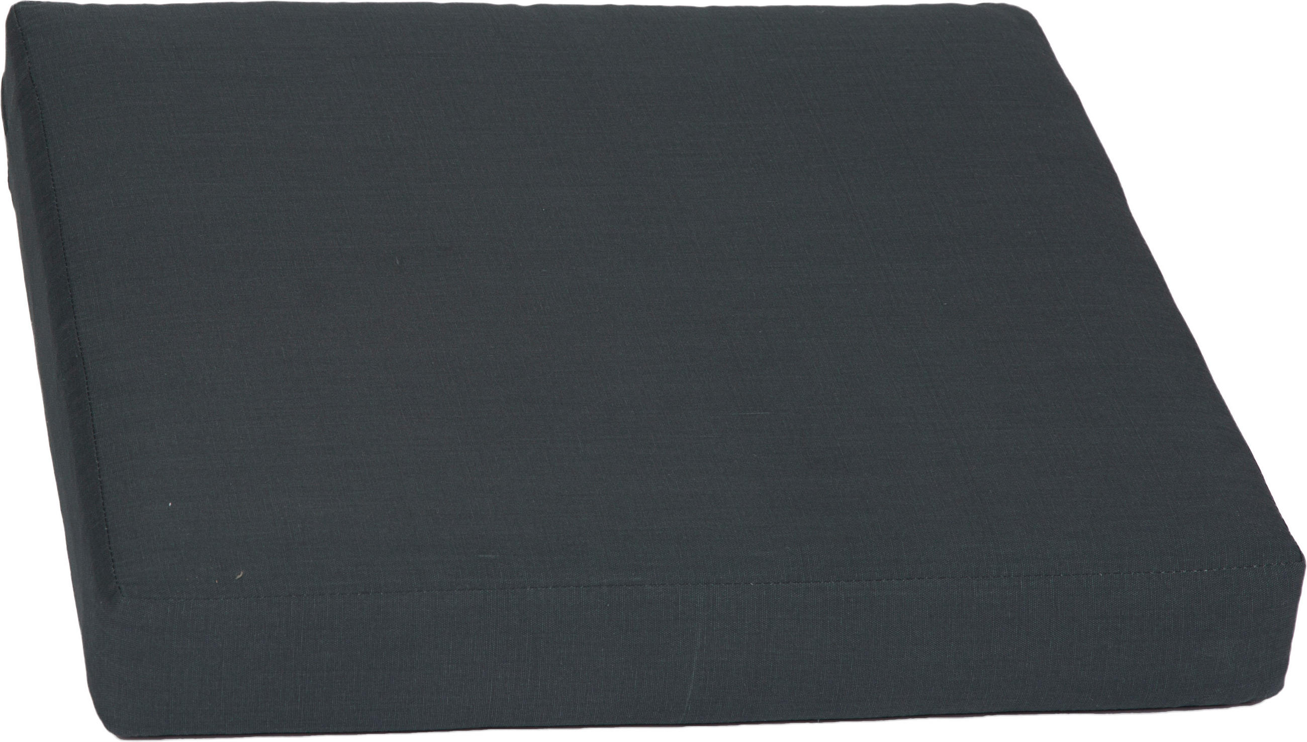 LOUNGEKISSEN in Anthrazit Uni  - Anthrazit, Basics, Textil (60/60/8cm) - Gardenson