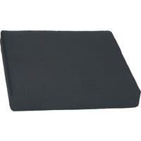 LOUNGEKISSEN in Anthrazit Uni  - Anthrazit, Basics, Textil (60/60/8cm) - Gardenson