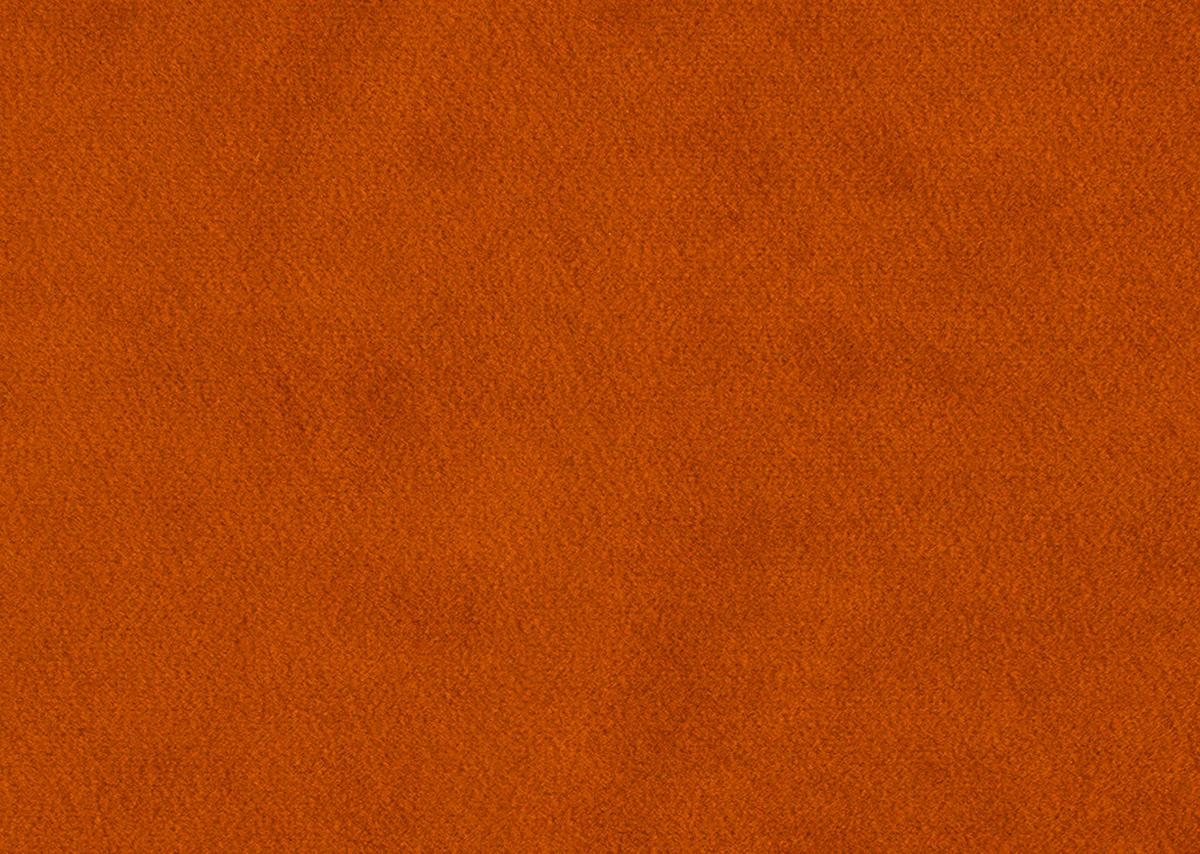 BIGSOFA Samt Rostfarben  - Rostfarben/Schwarz, Design, Kunststoff/Textil (322/66/154cm) - home24